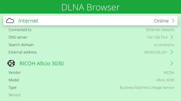 DLNA Browser