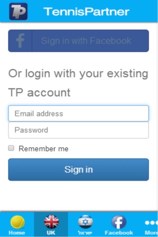TennisPartner Mobile screenshot 4