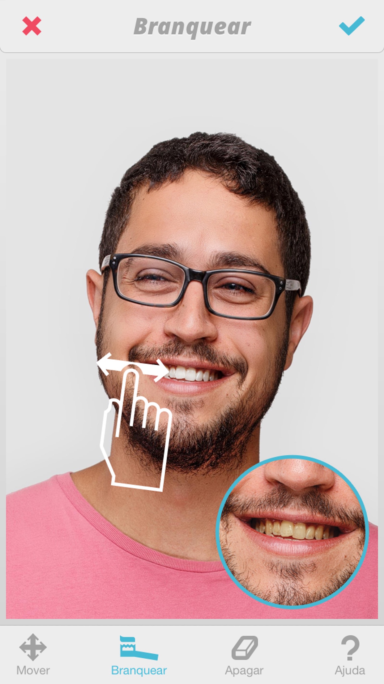 Screenshot do app Facetune