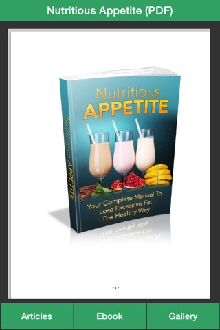 Appetite Guide - Learning Good Nutrition Food For Your Healthy! screenshot 3