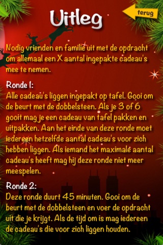 Kerst Dobbelspel screenshot 3