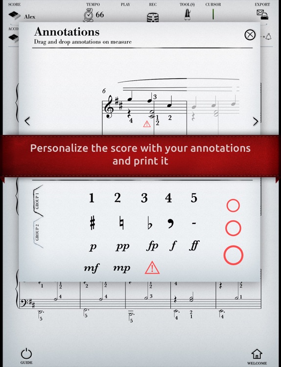 Play Satie – Gymnopedie No. 1 (interactive piano sheet music) screenshot-3