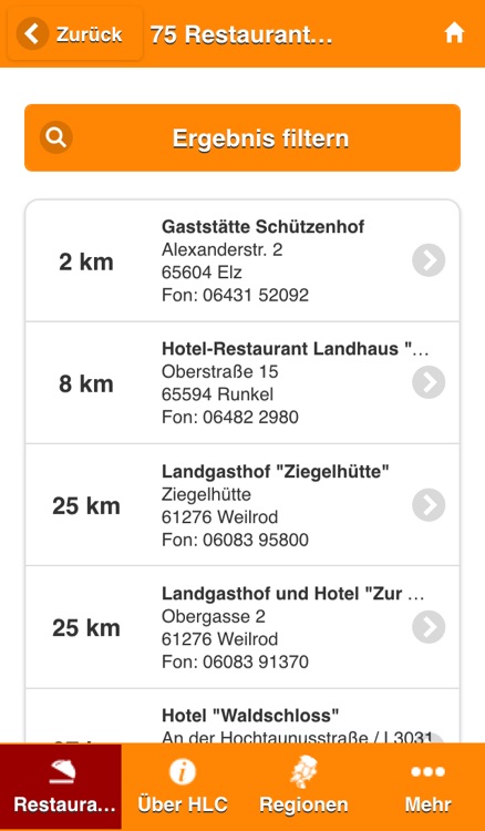 Gastroguide Hessen à la carte