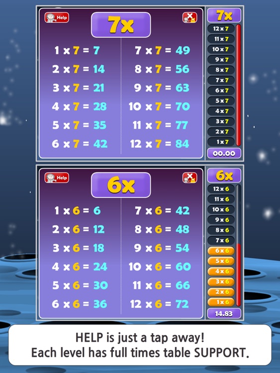 Maths Martians HD: Times Tables