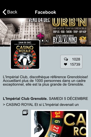 L'Impérial Club Grenoble screenshot 3