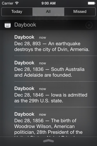 Daybook - On This Day in History screenshot 2