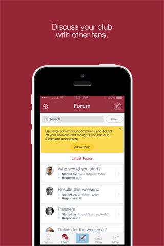 Fan App for Burnley FC screenshot 2