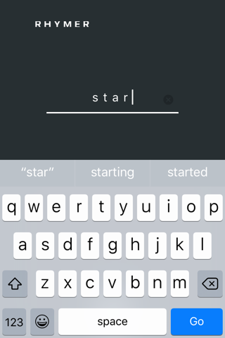 Rhymer - Hassle free Rhymes screenshot 3