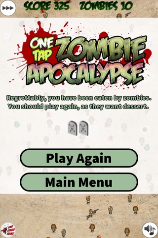 One Tap Zombie Apocalypse Free screenshot 4