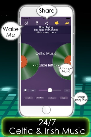 The best Celtic music & Irish relaxing music melodies from Ireland radio stations screenshot 2