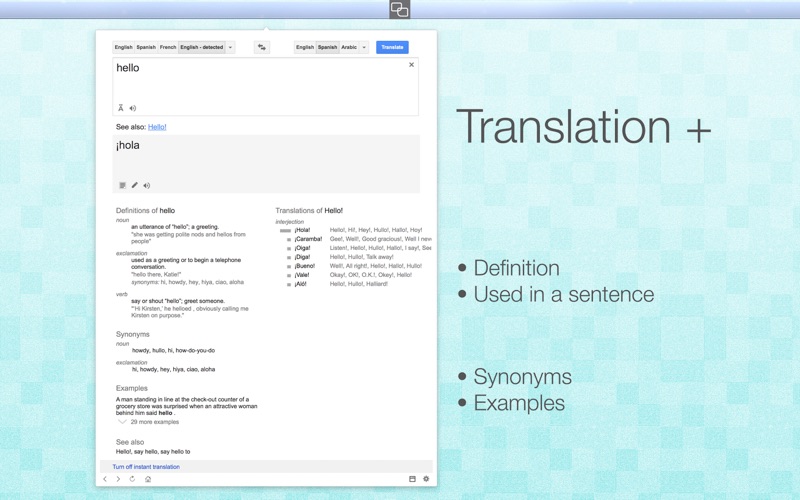 Translate App - Translations in many languages thumbnail 2