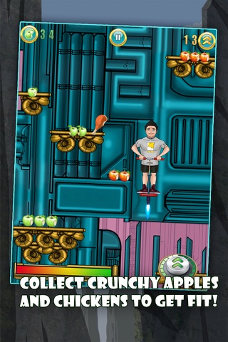 Adventure Chub Jump - Free  Version - Get Helthier as you Jump and Bounce higher to the Top screenshot 3