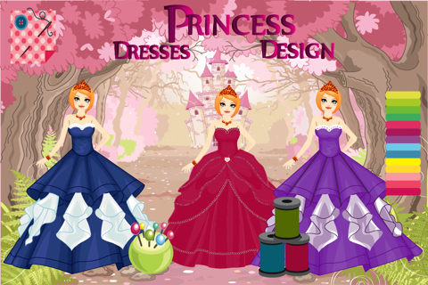 Princess Dresses Design screenshot 2