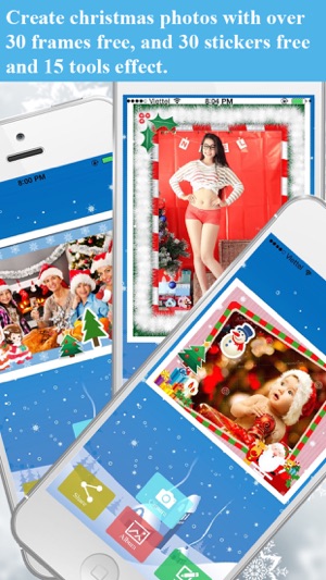 Xmas Frames Photo