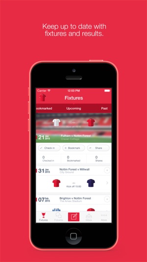 Fan App for Nottingham Forest FC