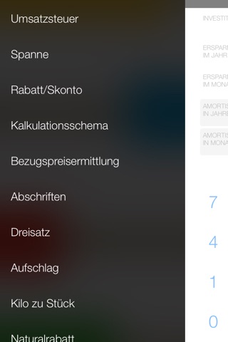 Kaufmann – calculations for retailers screenshot 4