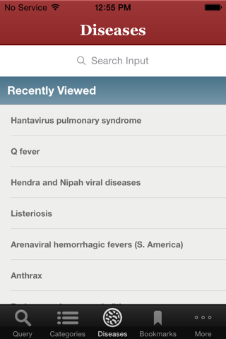 IDdx: Infectious Disease Queries screenshot 3