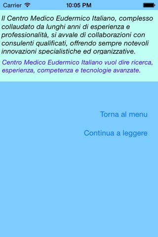 CMEIT - Centro Medico Eudermico Italiano screenshot 3