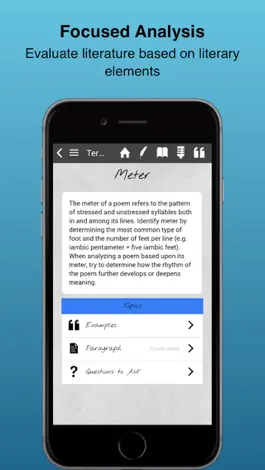 Game screenshot Literary Analysis Guide apk