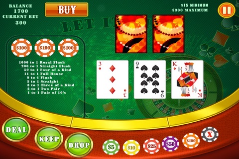 777 Let it Win & Play Lucky Classic Blitz Cards Game - Hit the Jackpot Casino Free screenshot 3