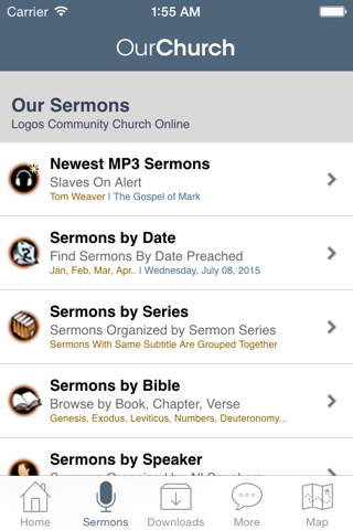 Logos Community Church screenshot 2
