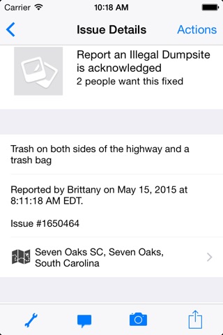 PalmettoPride Trash Tracker screenshot 4