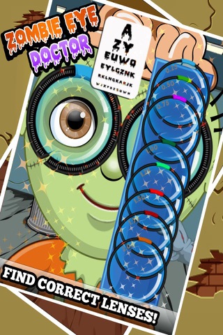 Zombie Surgeon - The Little Monster Eye Doctor Makeover Game screenshot 2