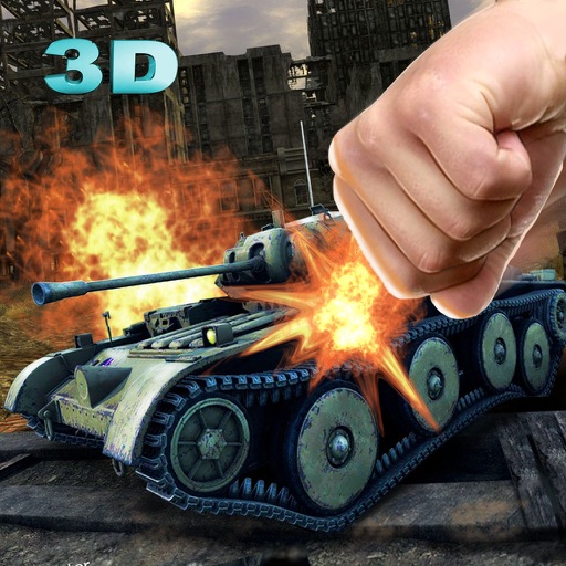 Simulator Crush Tank Car Icon