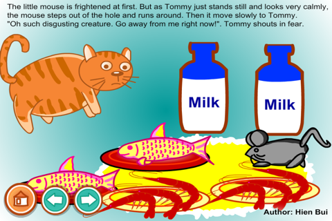 A lazy cat story (Untold toddler story from Hien Bui) screenshot 2