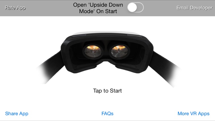 Upside Down: A Virtual Reality Experience