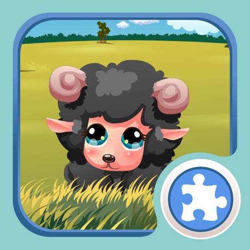 Little Sheep – Educational puzzle game for kids who love nursery songs Icon