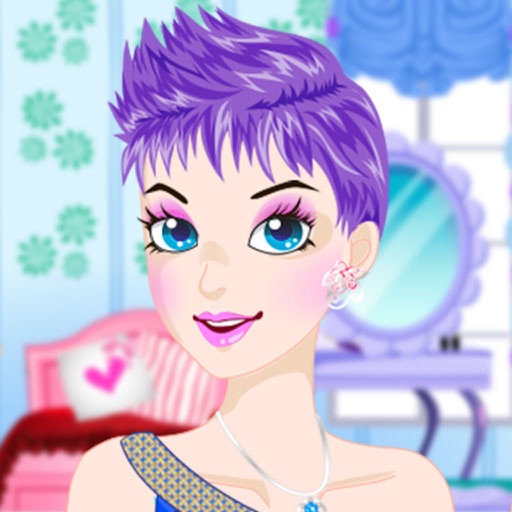Girl Short HairStyle - Girl Game icon