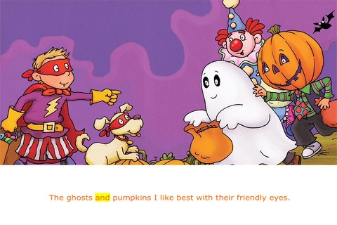 Halloween Stories - Read along collection of interactive story books for Children on the occasion of Halloween screenshot 4