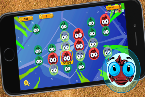 Fish Poppers - The Exploding Beach Puzzle Game! screenshot 4