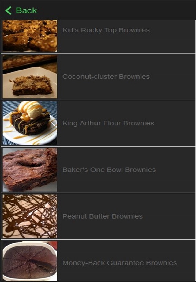 Easy Brownie Recipes screenshot 2