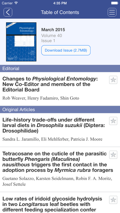 How to cancel & delete Physiological Entomology from iphone & ipad 1