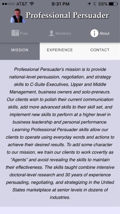 Professional Persuader