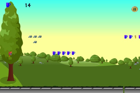 Plane Buzz Rush - Aerial Collecting Game for Kids Paid screenshot 3