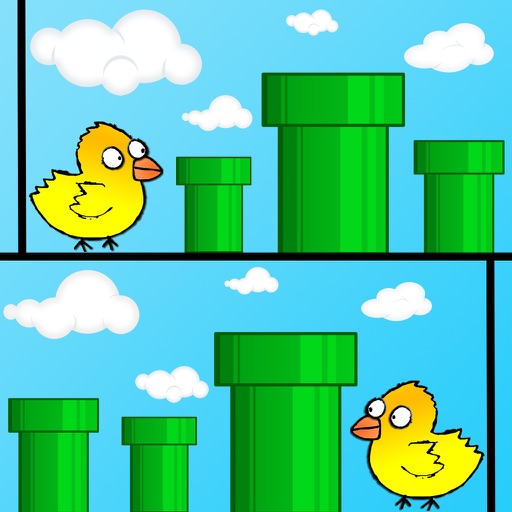 Flap Flap Jumping Chicks iOS App