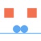 Two dots attracted each other