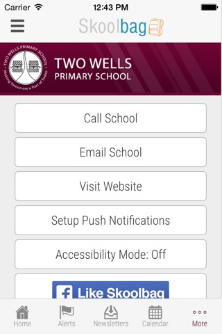 Two Wells Primary School - Skoolbag screenshot 4