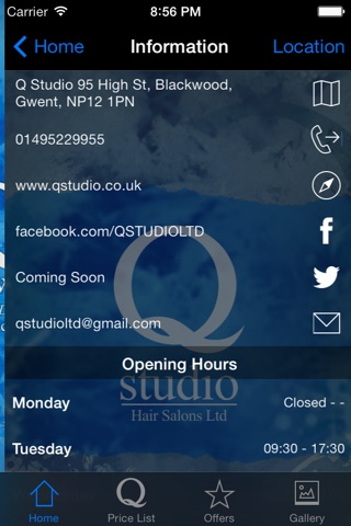 Q Studio Hair Salons Ltd screenshot 3