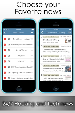 Hacker news app  - All Hacking news, firewalls technology news reader and anti virus alerts screenshot 2