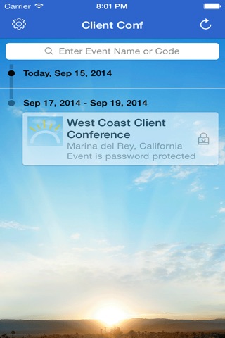 2014 Client Conference screenshot 2