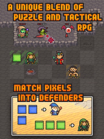 Pixel Defenders Puzzle для iPad