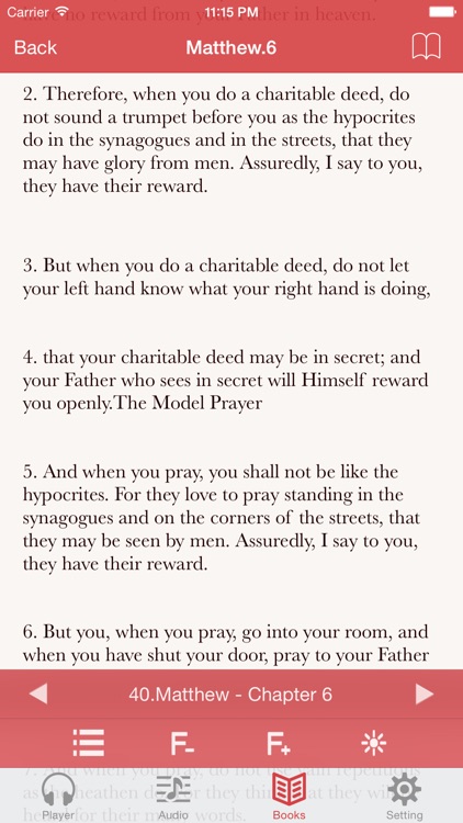 NKJV Bible (Audio & Book) screenshot-3