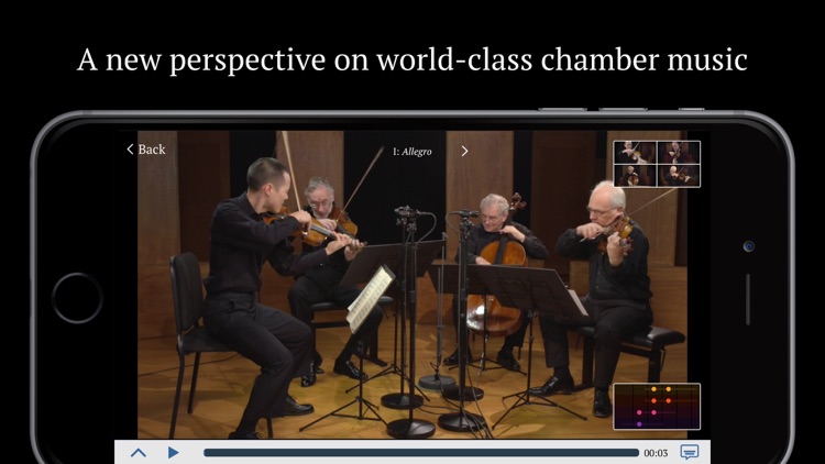 Juilliard String Quartet – An Exploration of Schubert’s Death and the Maiden screenshot-0