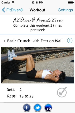 FitDiver® Abs screenshot 4