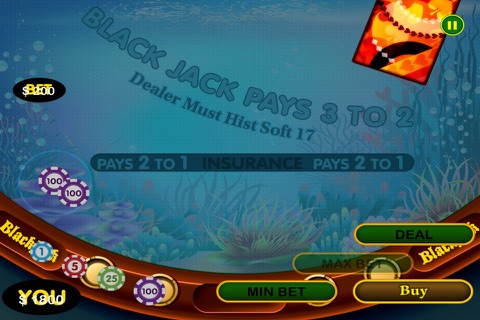 All New 2-1 Big Gold Fish Blackjack Bash & Win Splashy Rich-es Casino Free screenshot 4