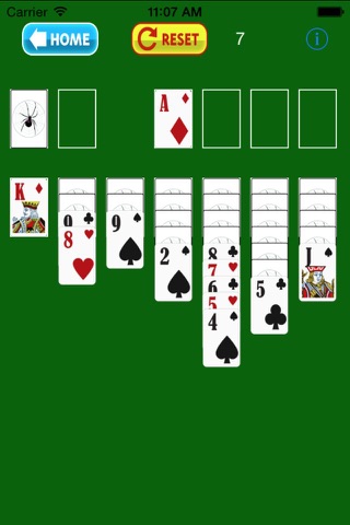 Real Spider Solitaire Classic Deluxe and Fun Card Game Pro screenshot 3